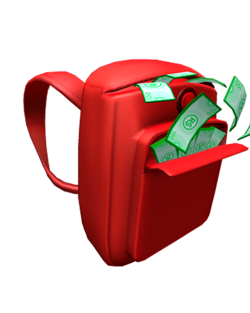 Red Robux Backpack Roblox Wikia Fandom