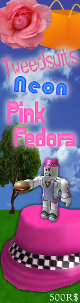 Tweedsuit S Neon Pink Fedora Roblox Wikia Fandom