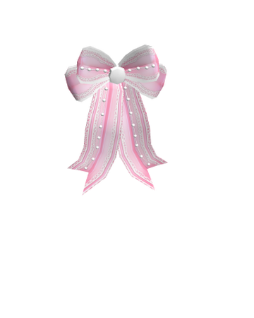 Lovely Lace Pink Bow Roblox Wikia Fandom