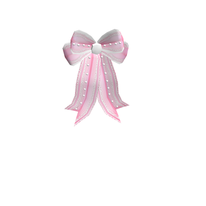 Lovely Lace Pink Bow Roblox Wikia Fandom - oceanorbs roblox avatar