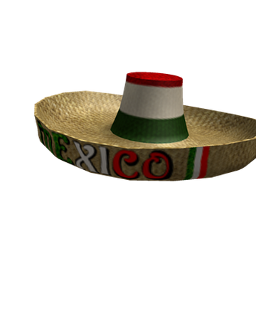 Mexico Sombrero Roblox Wikia Fandom