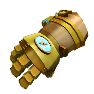 steampunk gloves golden roblox