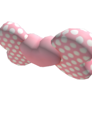 Cute Pink Heart Bow Roblox Wikia Fandom