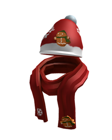 Gingerbread Scarf Hat Roblox Wikia Fandom