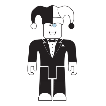 Black Open Suit Roblox