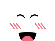 shocked roblox face transparent