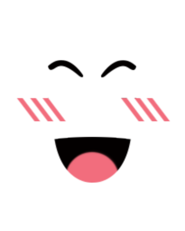 Super Super Happy Face Roblox Wikia Fandom - blush cute face roblox