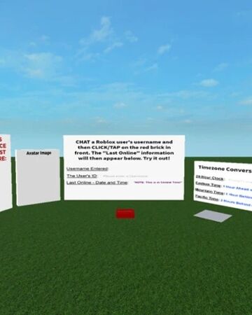 Roblox Last Online Checker