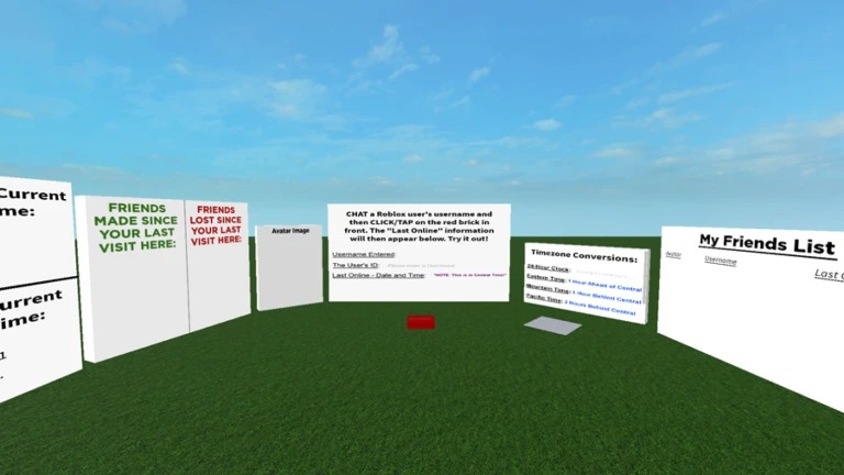 Check A Roblox Users Last Online Information Roblox - roblox forum chat checker