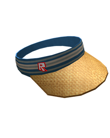 roblox visor hat Roblox Summer Beach Visor 2013 Roblox Wikia Fandom