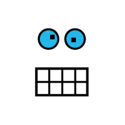 Crazybot 10000 Roblox Wikia Fandom - roblox face blue eyes