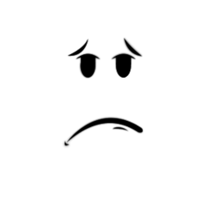 Roblox Sad Face Png