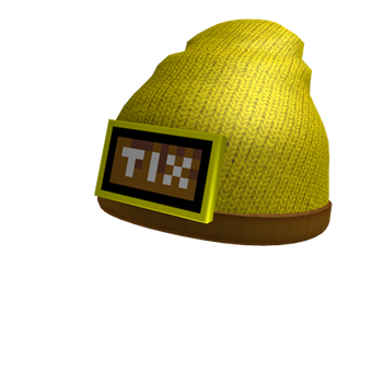 tix paper hat roblox cost