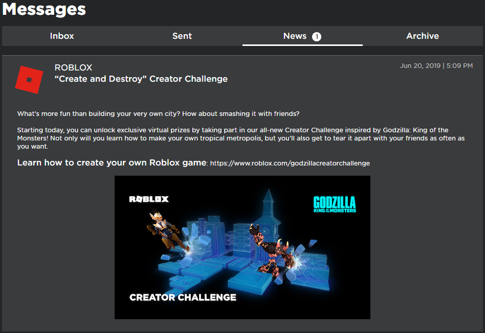 Messagesnews Roblox Wikia Fandom Powered By Wikia - how to create own roblox game