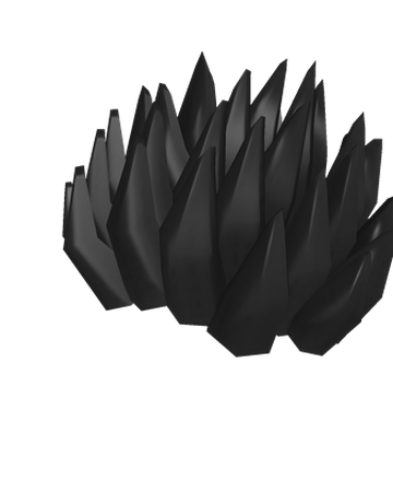 Black And White Spiky Hair Roblox