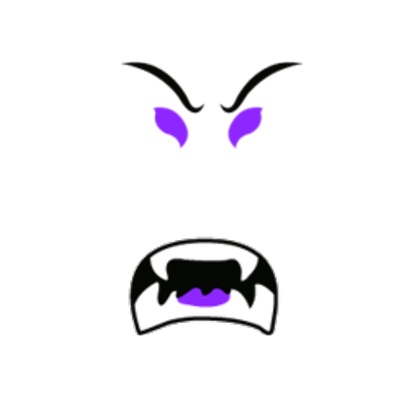 Purple Monster Face Roblox