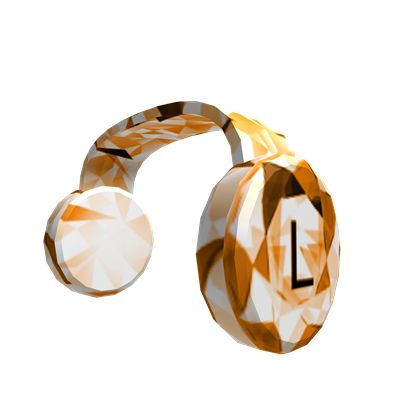 Roblox Orange Headphones