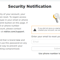 Roblox Hacked Account Password Reset