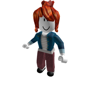 Faceless Roblox Girl With Brown Hair