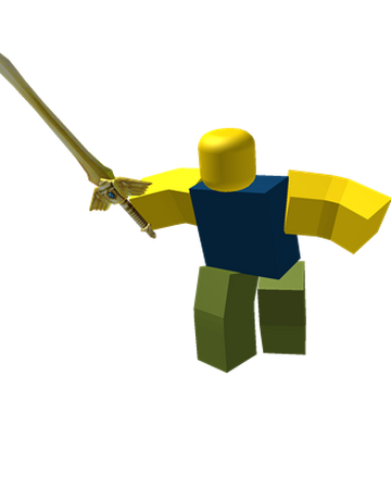 Noob Attack Golden Sword Gladiator Roblox Wikia Fandom