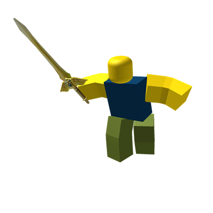 Noob Attack Golden Sword Gladiator Roblox Wikia Fandom