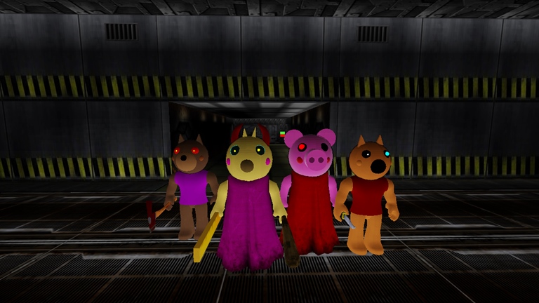 Survive The Piggy In Area 51 Roblox Wikia Fandom - piggy roblox characters doggy