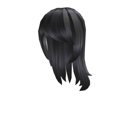 Adorable Long Black Hair Roblox Wikia Fandom - free robux hair cute