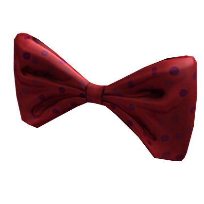 Red Bow Tie Roblox Wikia Fandom - roblox red hair bow