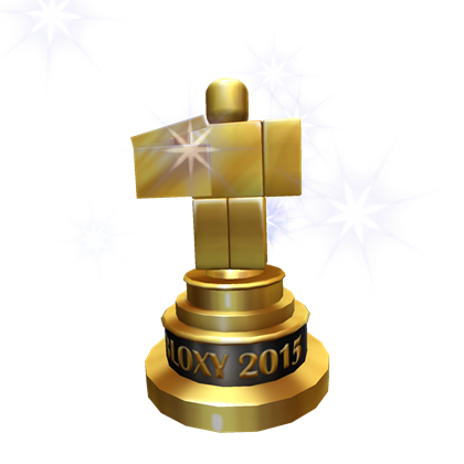 2015 Bloxy Award Roblox Wikia Fandom Powered By Wikia - roblox bloxy awards 2016