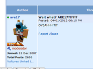 2012 April Fools Incident Roblox Wikia Fandom Powered By - aimbot roblox scam
