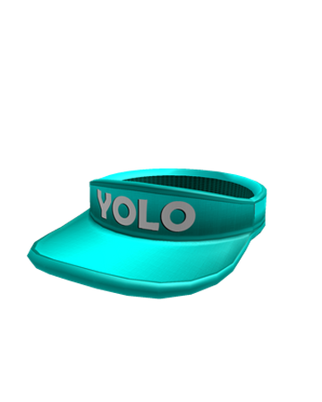 roblox 2015 visor Teal Yolo Visor Roblox Wikia Fandom