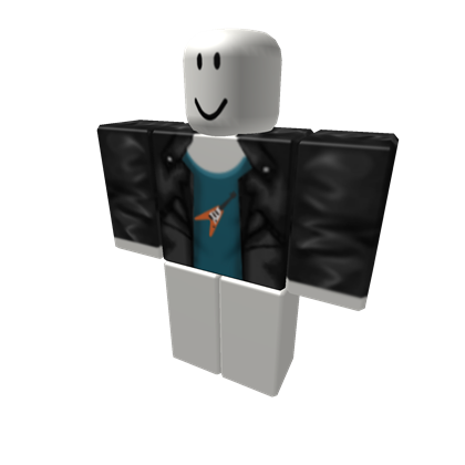 Catalog Guitar Tee With Black Jacket Roblox Wikia Fandom - roblox t shirt black jacket