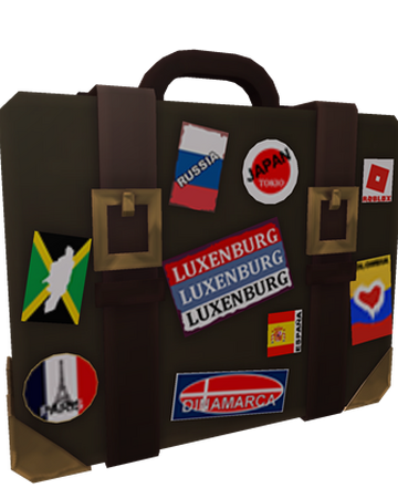 Sticker Covered Travel Pack Roblox Wikia Fandom
