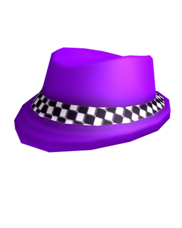 Neon Purple Checkerboard Fedora Roblox Wikia Fandom