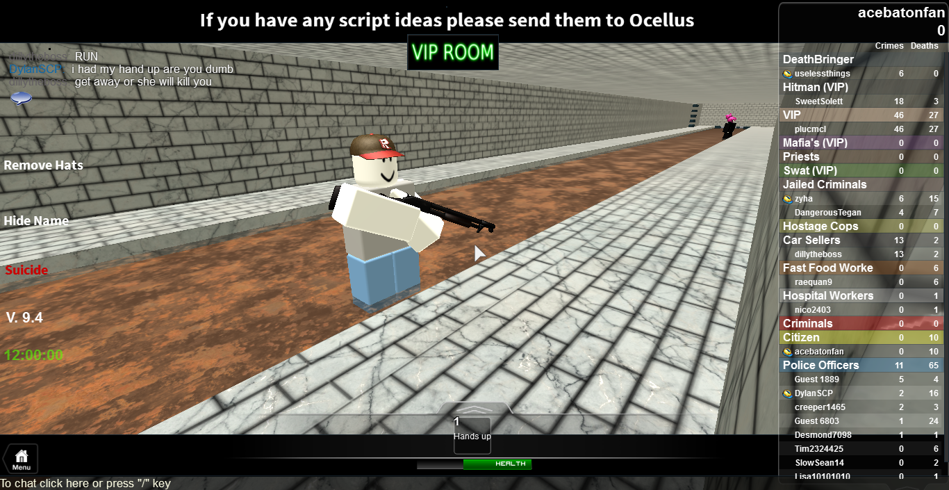 Mafia Game Roblox