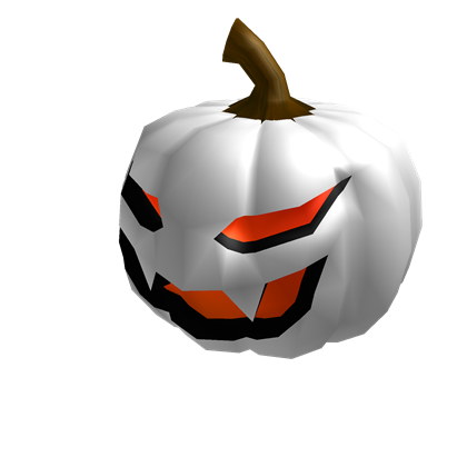 Roblox White Pumpkin Head