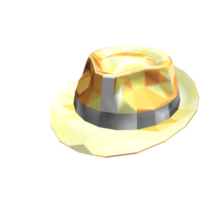 Roblox Gold Youtube Hat