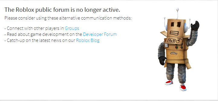 What Does Roblox Forum Mean