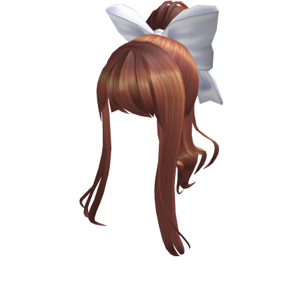 Brown Charming Ponytail Roblox Wikia Fandom - free roblox hair catalog