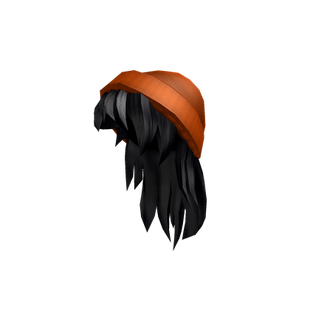 Orange Beanie with Black Hair | Roblox Wikia | Fandom