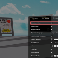 How To Get Shift Lock On Mobile Roblox