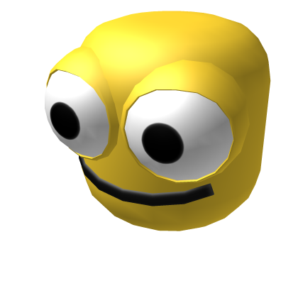 Yellow Big Roblox Face