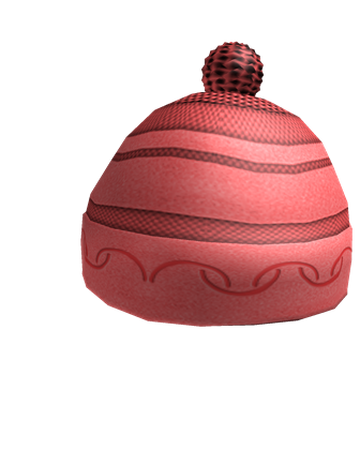 red winter hat