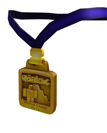 2014 Winter Games Gold Medal Roblox Wikia Fandom