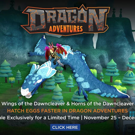 Wings Of The Dawncleaver Roblox Wikia Fandom - dragon adventures roblox wikipedia promo