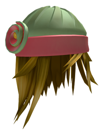 Spring Cap With Blonde Hair Roblox Wikia Fandom - roblox head with blonde hair