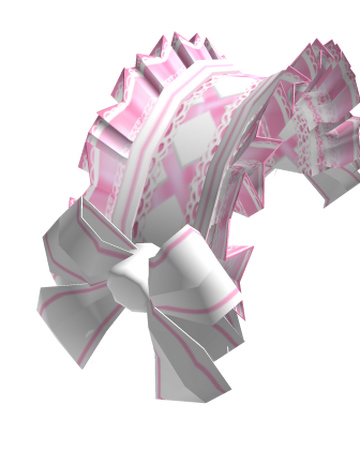 Lovely Lace Pink Bonnet Roblox Wikia Fandom