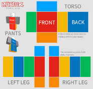 roblox pants template wikia