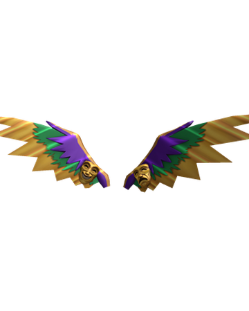 parrot wings roblox free Mardi Gras Wings Roblox Wikia Fandom