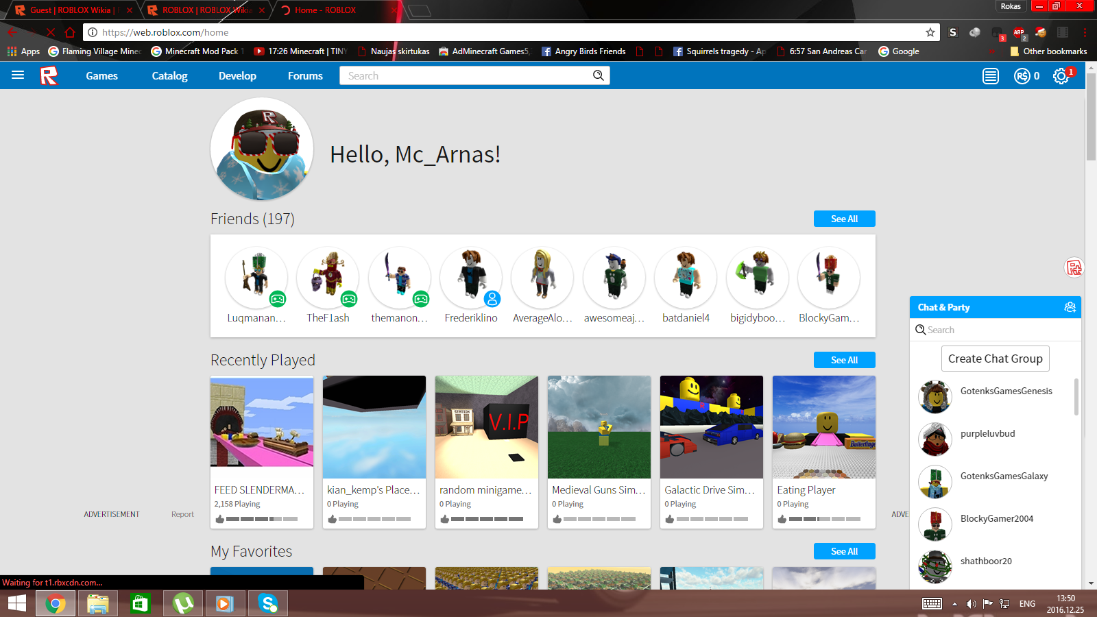 roblox home page 2020